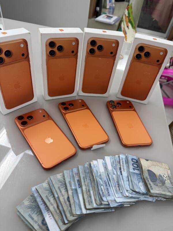 1 IPHONE 17 PRO MAX OU 8 MIL NO PIX